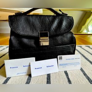 Proenza Schouler Mini Kent Bag Black Leather excellent condition